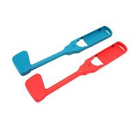 Alomejor Ergonomic Golf Club Controller Grips, Double Protection (Bleu