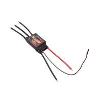 Alomejor ESC sans Balais 60A, Matériau PCB, Courant Continu 60A, pour Drone RC Quadcopter à Voilure Fixe, Photographie Aérienne, Course