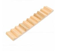 Alomejor Escalier Miniature à L'échelle 1:12, Escalier en Bois Non Peint pour Maison de Poupée, pré-assemblé pour des Scènes Réalistes, avec Une Personnalisation Facile pour Les Maquettes