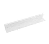 Alomejor Étagère Flottante en Acier au Carbone, Fixation Magnétique Forte, Installation Facile pour Salle de Bain (White)