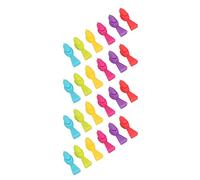 Alomejor Étiquettes de Tasse à Vin Marqueurs D'identification de Verre en Forme D'oiseau Réutilisables pour les Fêtes, Ensemble de 4, Cadeau Parfait pour les Amateurs de Vin, Matériau en Silicone Sûr