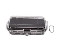 Alomejor Étui à Carrefour étalant avec Doublure D'absorption D'amortisseur Conteneur Hermétique Extérieur pour L'équipement EDC, Camping, Randonnée (Transparent, Grande Taille)