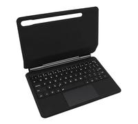 Alomejor Étui de Clavier Magnétique avec Support en Porte-à-Faux Flottant avec Clavier rétroéclairé pour Tab S7 S8 S9 S9FE, Longue Durée de Vie de la Batterie pour Une édition et Une Navigation