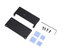 Alomejor Étui de Protection Durable pour RasPi 2 W avec Conception de Refroidissement Efficace pour L'électronique en Alliage D'aluminium 2,6 X 1, X 0,5 Pouces