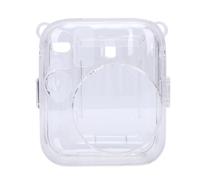 Alomejor Étui de Protection pour Appareil Photo instantané, Coque Rigide Transparente en PC Durable pour 13 avec Bandoulière Réglable 1 unité