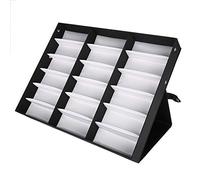 Alomejor Étui de Rangement pour Lunettes avec 18 Compartiments, étui de