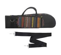 Alomejor Étui pour Trompette, Sac de Trompette en Tissu Oxford 600D avec Doublure Rembourrée Dense, Bandoulière Amovible, Poche pour Accessoires, Transport Léger pour Les Musiciens de Répétitions
