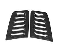 Alomejor Évent de Capot Avant, Panneau d'admission d'air ABS Dissipant la Chaleur pour Compartiment Moteur, Ajustement Universel pour Le Style RS MK2 (Style Fibre de Carbone)