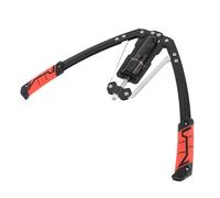 Alomejor Exerciseur de Bras, Extenseur de Poitrine à Puissance Hydraulique Réglable de 10 à 200 Kg, équipement de Fitness pour L'entraînement Musculaire des épaules, avec Résistance