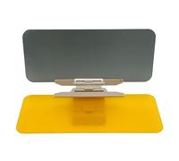 Alomejor Extension de Pare-Soleil, Bloqueur Anti-éblouissement ABS, 32 X 13,5 Cm, Ajustement Universel pour Voitures et Camions