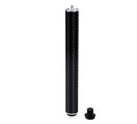 Alomejor Extension de Queue de Billard de 10,59 Pouces, Extension de Queue de Billard en Fiber de Carbone et en Aluminium avec Pare-Chocs pour How et Fury