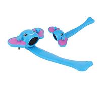 Alomejor Extension de Robinet Mignonne pour évier de Salle de Bain, Fixation de Poignée Facile à Installer pour Enfants et Bébés, Matériau PP de Haute qualité (BLUE)