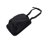 Alomejor Extincteur de Poche pour Siège Auto, Support en Toile Oxford (L) | Noir, Fixation Rapide par Goupille, Compatible avec les Tiges D'appui-tête, Maintient Extincteur, Gobelet, Parapluie,