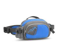 Alomejor Fanny Packs pour Les Femmes, Pack de Taille Résistante à l'eau, avec Une Ceinture Réglable Adaptée au Vélo, à la Course, à la Marche (Blue)