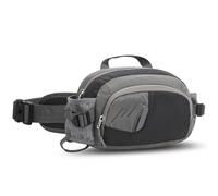 Alomejor Fanny Packs pour Les Femmes, Pack de Taille Résistante à l'eau, avec Une Ceinture Réglable Adaptée au Vélo, à la Course, à la Marche (Black)