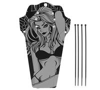 Alomejor Fenders de Vélo de Montagne Maddeluard Imperméables, en Gardant la Protection des Boues de Diable Avant pour le Bicycle en Tissu vers le Bas Matériau Plastique PP Universel (Modèle de beauté)