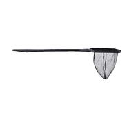 Alomejor Filet à Poissons D'Aquarium Filet de Pêche en Nylon Léger pour Aquarium Robuste pour Attraper et Relâcher Les Petits Poissons et Autres ABS Noir (L)