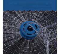 Alomejor Filet de Pêche en Nylon de Style Américain, Filet à Main Durable pour Les Amateurs de Pêche, à 0.5 Doigts pour Une Utilisation Facile (4.8M)