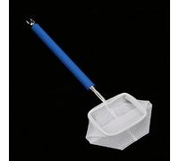 Alomejor Filet de Pêche Mini, Longueur Réglable 20-57,5 Cm pour Usage | Acier inoxydable, Léger, Portable, Idéal pour aquarium, Attrape crevettes