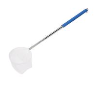Alomejor Filet de Pêche Mini, Longueur Réglable 20-57,5 Cm pour Usage | Acier inoxydable, Léger, Portable, Idéal pour aquarium, Attrape crevettes