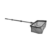 Alomejor Filet de Pêche Rétractable, Facile à Assembler, sans Danger pour Les Poissons, Léger, 3 Tailles, pour Usage Domestique, Plastique Noir (M)