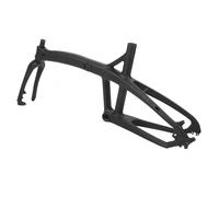 Alomejor Fork Avant de 20 Pouces de Cadres de Cycle, Vélo à Débit Rapide du Vélo de Frein à Disque