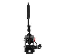 Alomejor Frein à Main USB pour Jeu de Course PC, Frein à Main Linéaire Analogique 16 Bits en Acier au Carbone, Plug and Play avec Câble de 2 M et Hauteur Réglable, pour Sim Racing sur PC pour G27