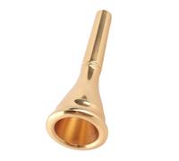 Alomejor French Horn Mouthpiece,Plaqué Or Élégante Design,Replacement Mouthpiece Laiton Material for Professional Players Students Music Teachers