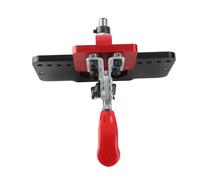 Alomejor Gabarit de Charnière Dissimulée en Métal pour Portes d'armoires, Localisateur de Trous de 35 Mm en Alliage d'aluminium avec Pince Réglable, Outil de Positionnement de Charnière pour le