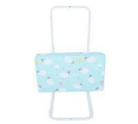 Alomejor Garde-corps pour Lit de bébé, Système de sécurité Innovant, Hauteur Réglable pour Tout-petit, Lit Simple, Queen, King Size (BLUE)