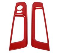 Alomejor Garniture de Cadre de Rangement de Porte Intérieure, Organisateur de Ruban Adhésif Double Face en Matériau ABS pour les Modèles 500 595 LHD (rouge)