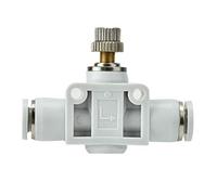 Alomejor Générateur de CO2 CO2 Spécial Vanne Réglable pour Bricolage Régulateur Fait Maison Aquarium Eau Herbe Contrôle Blanc Taille: 2.05 Pouces