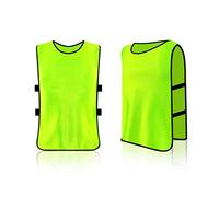 Alomejor Gilets d'entraînement Scrimmage Lot de 12 Bavoirs de Maillots de Football pour Gilets d'entraînement de Jeux de Sport d'équipe de Football