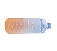 Alomejor Gradient Couleur Gradient One Faire une Bouteille D'eau avec - Portable Sports Water Cup (bleu clair)