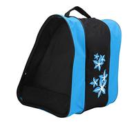 Alomejor Grand Sac à Dos pour Patins à roulettes, Sac de Sport en Nylon, Celluar, Ventilation pour Patins à roulettes, Rose (Blue)