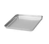 Alomejor Grande Plaque de Cuisson en Acier Inoxydable avec Répartition Uniforme de la Chaleur pour la Cuisine Domestique, 1 Pièce, pour la Cuisson des Grillades à la Vapeur, Adaptée à une (Moyen)