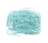 Alomejor Grands Trombones en Métal Antirouille de 2 Pouces, pour Bureau, école, Organisation, 100 Pièces (GREEN)