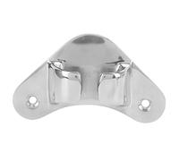 Alomejor Guide-câble en Acier Inoxydable pour Bateau, Cale de Ligne de Taquet Droit Finement Poli, 4,3 Pouces, Résistant à la Corrosion, Installation Facile pour Quai de Pont de Yacht, Guide de Corde
