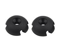 Alomejor Guide de Ligne de Ligne Ronde en Nylon Durable pour Le Kayak Canoa, Emballage 10 Pièces 1,37 Pouce Diamètre, Noir