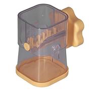 Alomejor Hachoir à Noix avec Matériau ABS de Haute qualité, Broyeur à Noix à Manivelle Effort pour Amandes et, adapté à un Usage Domestique (YELLOW)