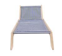 Alomejor Hamac pour Chat, Lit de Repos Anti-secouement pour Toutes Les Saisons, Balançoire avec Cadre en Bois avec Griffoir pour Chats, Matériaux de qualité Supérieure, Design Minimaliste pour la