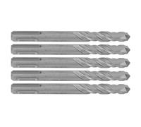Alomejor Hammer Drill Bit 110mm, Carbide Tip, 5 Pieces (12mm)