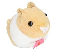 Alomejor Hamster Mécanique, Jouet à Tirer en Peluche Douce et Vive pour Enfants, Décoration de Salon