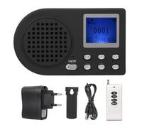 Alomejor Haut-Parleur MP3 pour Appel d'oiseaux, Amplificateur Léger de Gazouillis d'oiseaux avec Batterie de 1800 MAh pour Les Amateurs, adapté au Camping et aux événements en Plein Air, Blanc