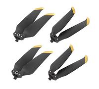 Alomejor Hélice à Dégagement Rapide à Faible Bruit pour Drone AIR 2 Conception Classique Balances Pliables Installation Facile pour Les Amateurs RC Black Gold Edge (Bordure en Or Noir)