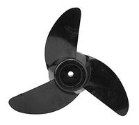 Alomejor Hélice de Moteur électrique à 3 Pales avec économiseurs D'Hélice et Adaptateur pour Bateaux Marins et Hélice de Pêche