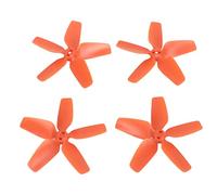 Alomejor Hélices de Drone Hélices PC avec Vis Tournevis 4 Pièces Bien Équilibrées Légères Haute Stabilité pour Remplacement de Drone Avata pour Vol Intérieur Extérieur (Orange)