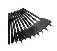 Alomejor Hex Shank Flat Drill Bits, 11 Pcs High Hardness Set