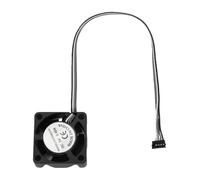 Alomejor Hotend Ventilateur de Refroidissement Double Roulement à Billes 18000 Tr/min Dissipation Thermique Rapide pour H2S 25x25x10mm