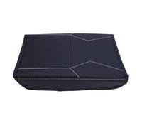 Alomejor Housse d'accoudoir de Console Centrale, Coussin de Protection en Cuir PU pour Véhicules, Toucher Confortable pour Voitures, SUV et Camions